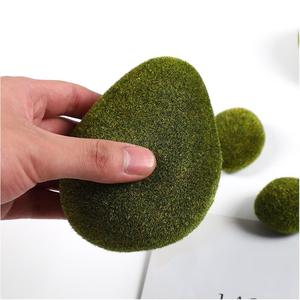 แผ่นผนังพรมหินเทียม ช่อดอกไม้แห้ง ผลิตภัณฑ์ขายส่ง ทนรังสียูวี ตกแต่งสวนสมัยใหม่ ต้นไม้ปลอม - Product Image 5