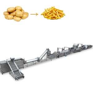 Machine industrielle automatique pour la fabrication de chips de pommes de terre, machine pour la fabrication de frites - Product Image 2