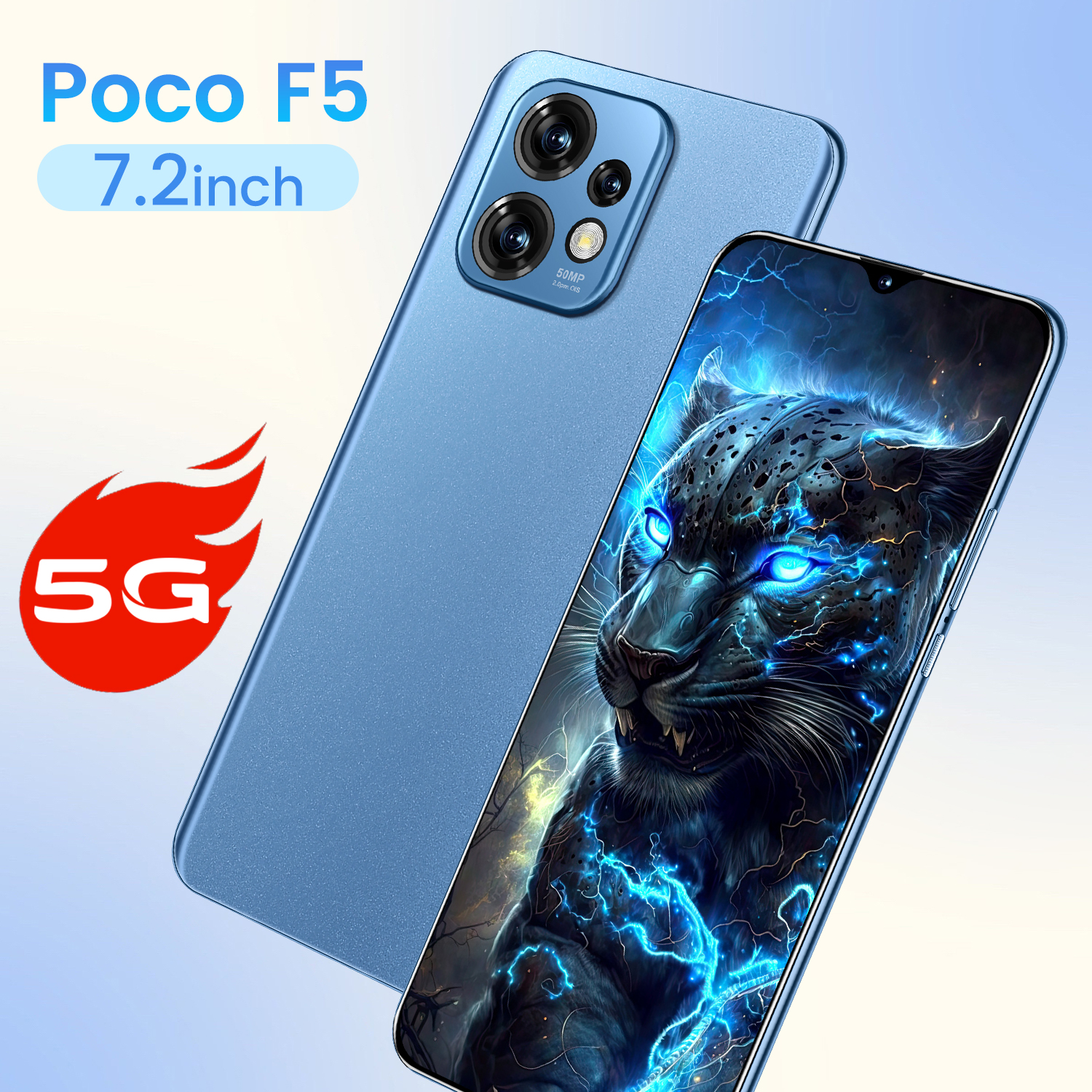 POCO F5 5G Smartphone - 16GB RAM, 1TB Storage, 108MP Camera