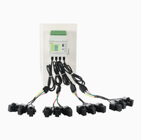 Medidor de Energía Inalámbrico Acrel ADW210 con Configuración Multitarifa para 4 Zonas Horarias, Diseño de CT de Núcleo Dividido, 4G, WiFi y LoRa