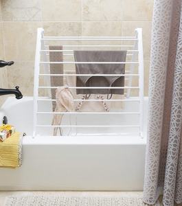 Séchoir <span class=keywords><strong>à</strong></span> <span class=keywords><strong>linge</strong></span> en gros, cintre en métal dans la salle de bain/séchoir <span class=keywords><strong>à</strong></span> <span class=keywords><strong>linge</strong></span> sur la <span class=keywords><strong>baignoire</strong></span>, poids léger - Product Image 3