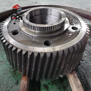 Engranajes de espiga de acero de alta precisión y anillos de engranaje forjados y mecanizados con perfil de diente recto para fabricantes de engranajes - Product Image 4