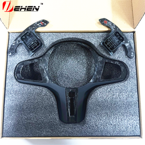 Cubiertas de Fibra de Carbono para Volante para BMW Serie 1 <span class=keywords><strong>2</strong></span> 3 4 5 6 7 8 G20 G22 G26 G42 i3 i4 M240i G80 G82 G87 F90 F95 F96 - Product Image 3