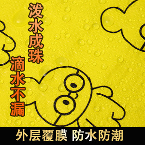 กระเป๋าผ้าทอเคลือบกันน้ำหนาพิเศษ Xiaoqi 80 กรัม สำหรับจัดเก็บของ ป้องกันความชื้น ใช้สำหรับบรรจุของในบ้าน - Product Image 3