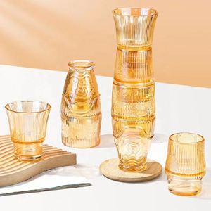Ingrosso Tazza di Pesce Koi Tazza di Vetro Personalizzata Colorato Stile Creativo Tumbler Tumbler per la Casa Ristoranti Uso del Vino - Product Image 4