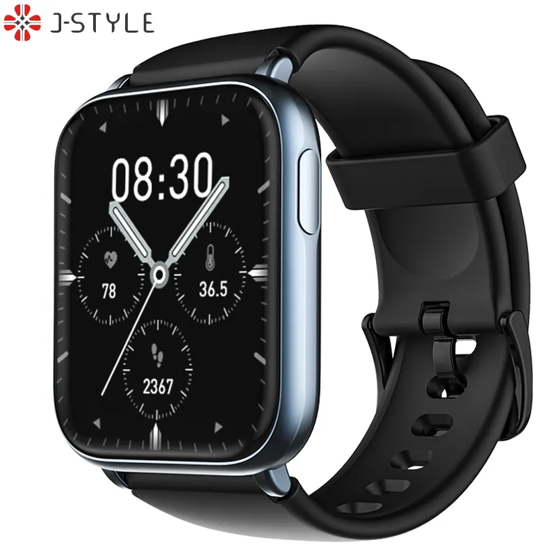 J-Style 2203 1.8 inch smarth watch fitness bands watch for men digital sport smart watch screen guard