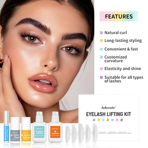 Lakerain Professional <span class=keywords><strong>Iconsign</strong></span> Juego <span class=keywords><strong>de</strong></span> levantamiento <span class=keywords><strong>de</strong></span> <span class=keywords><strong>pestañas</strong></span> Lociones Vegan Lash Lift Kit <span class=keywords><strong>Pestañas</strong></span> Permanente Kit con nuevas herramientas - Product Image 3