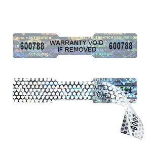 Etiquetas de Seguridad con Holograma de Alta Seguridad, Personalizadas, con Garantía, Tipo Panal de Abeja, Sello de Garantía Anulado, Etiquetas de Seguridad Tipo Panal de Abeja - Product Image 1