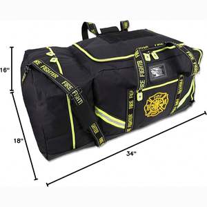 Muestra Gratuita de Bolsa para Equipo de Bombero, Bolsa para Equipo de Protección contra Incendios con Compartimento para Casco, Bolsa para Equipo de Rescate de Bomberos - Product Image 1