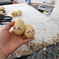 Balle anti-stress à remontée lente, souple et craquante, en forme de fruits, aliments ou œufs, jouet sensoriel ASMR à presser, cadeau de fête, boîte surprise, jouet de bureau