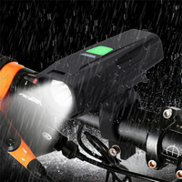 Neueste T6 LED Fahrradlampe USB Wiederaufladbar 450Lm Starke Fahrrad-Frontleuchte Fahrradlenker-Scheinwerfer für Fahrräder