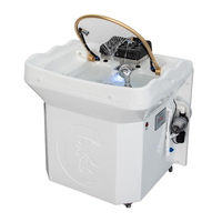 Équipement de Spa Cérébral BoJue pour Salon de Beauté, Lavabo Thaïlandais à Vapeur Circulaire pour Cheveux, Lit de Shampooing Électrique à Circulation d'Eau