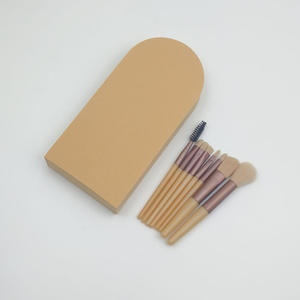 Sparrow Factory – Nouveau Kit de Maquillage Professionnel 8 Pièces en Gros : Pinceaux Angulaires à Poils Synthétiques, Manche en Plastique, pour Fard à Joues, Poudre et Correcteur Visage - Product Image 4