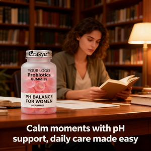OEM/ODM Premium dapat disesuaikan dengan gusi keseimbangan feminin untuk Kesehatan Wanita & dukungan kekebalan tubuh & Kesehatan Vaginigal-Vegan - Product Image 4