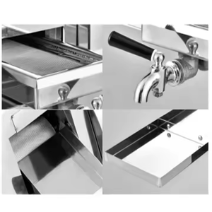 Extractor de Jugos Eléctrico Portátil de Acero Inoxidable 304 con Motor y Núcleo de Motor, Fácil de Operar para Uso en Restaurantes/Tiendas de Alimentos - Product Image 4