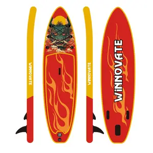 Winnovate2992 dropshipping di động mái chèo bảng Inflatable sup Board mái chèo Hội Đồng Quản trị Yoga với các phụ kiện