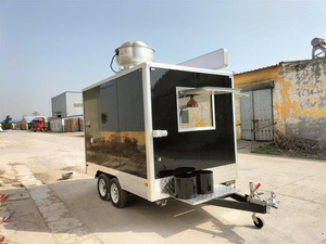 Camion de restauration mobile de petite taille / Remorque alimentaire entièrement équipée / Chariot alimentaire personnalisé pour la restauration rapide et les glaces - Product Image 2