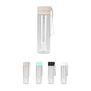 Custom Transparent Large Capacity Printed Logo Clear Plastic <b>Water</b> Drink <b>Bottle</b> With Rope - Product Image 2