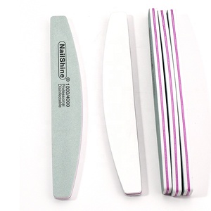 Mới chuyên nghiệp 1000/4000 Grit siêu <span class=keywords><strong>Nail</strong></span> tỏa sáng đệm nửa mặt trăng sơn móng tay khối <span class=keywords><strong>Nail</strong></span> đánh bóng công cụ - Product Image 1