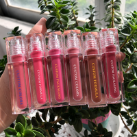 Nouvelle Formule Brillant à Lèvres Effet Miroir Texture Nourrissante, Gloss Liquide Hydratant Soin des Lèvres, Rouge à Lèvres Liquide Brillant Effet Gelée