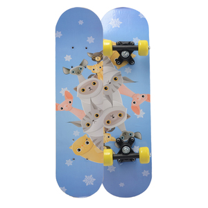 Planche à roulettes personnalisée 24x6 pouces en bois <span class=keywords><strong>d</strong></span>'érable pour enfant <span class=keywords><strong>d</strong></span>ébutant, <span class=keywords><strong>prix</strong></span> bas Offre Spéciale - Product Image 3