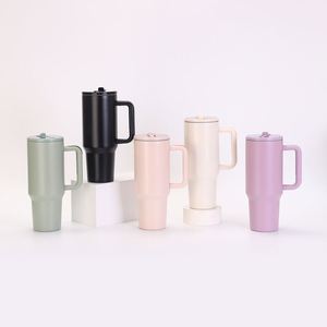 Vaso Térmico de Acero Inoxidable de Cuarta Generación, 40 oz, Aislado al Vacío, con Asa y Boquilla Plegable, Mantiene Frío o Caliente de 6 a 12 Horas, Moderno, Ideal para Regalo - Product Image 3