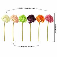 Bouquet de fleurs artificielles vertes en forme de baies, tige de bourgeons verts artificiels, décoration de mariage et fournitures, décoration de vase pour la maison