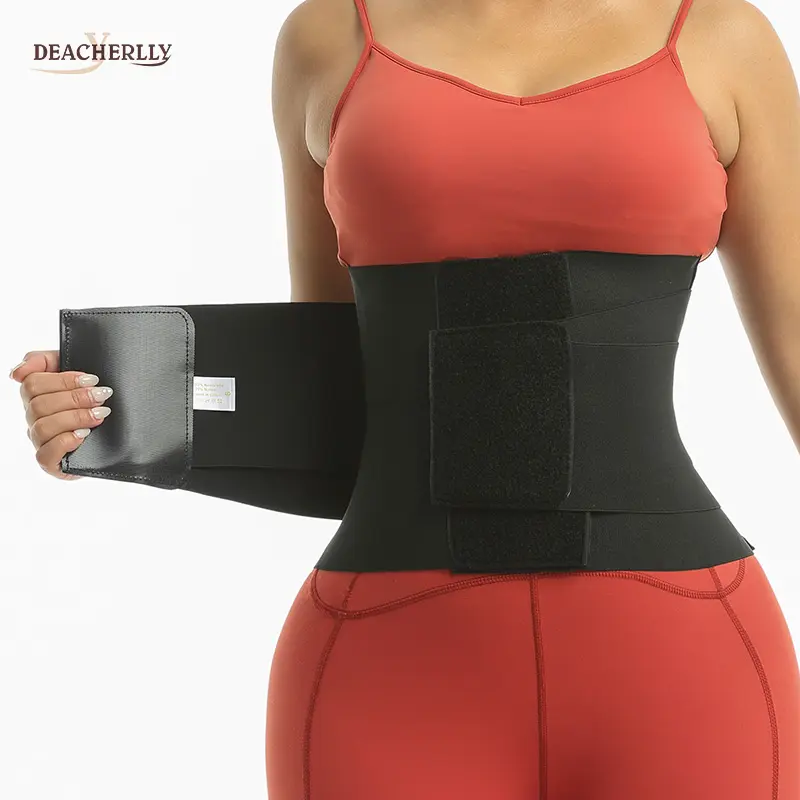 Fajas moldeadores Sweat Flat Belly Sheath Elastische Taille Trainer Abdominal Reducer Gürtel