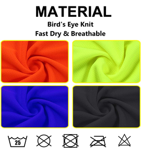 Yoliteワークウェアドライフィット3Mテープビューティーズ視認性女性FrブラックボトムHi Vis Viz Tシャツロングキッズ - Product Image 2