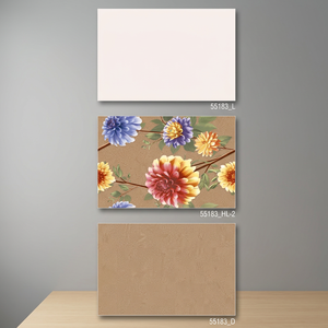 Branches d'arbre modernes Design brillant carreaux de mur en céramique numérique meilleure qualité tailles 300x450mm 12x18 30x45cm vente chaude pour l'extérieur - Product Image 3