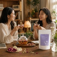 Teh Bunga Mawar Melati Yuzetang 5g X 14 Sachet 70g Isi 12 Bulan Umur Simpan  Dukungan Relaksasi & Keseimbangan Suasana Hati