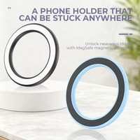 Support magnétique adhésif puissant pour téléphone portable et tablette, fixation murale pour iPhone 15 16 17