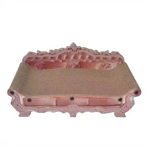 Ekstra Büyük Sevimli Tarz Kedi Tırmalama Tahtası Kanepe Şezlong Kedi Yatağı Oluklu Kağıt Tırmalamaya Dayanıklı Tüy Dökmez Kedi Oyuncağı - Product Image 6