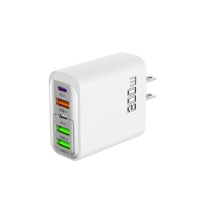อะแดปเตอร์ชาร์จไฟ USB 38w 35w พอร์ต USB รองรับ PD QC3.0 ชาร์จเร็ว USB-C สำหรับติดผนัง ใช้กับโทรศัพท์มือถือ - Product Image 1