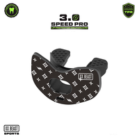 Protector Bucal XXBEAST 3.0 Ready Fit, Protector Labial Transpirable de TPR, Protector de Dientes, Bandera Americana, Fútbol Americano, Deportes, Modelo CN
