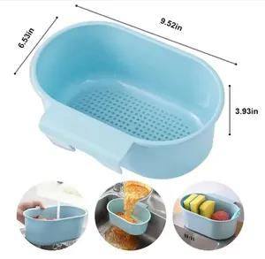 Hot sell Sink Drain Strainer Basket Kitchen Food Catcher para Filtro Waste e Wash Legumes Frutas