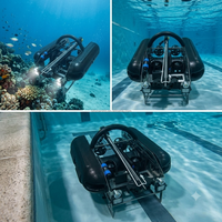 Robot de pêche sous-marine professionnel, drone sous-marin avec système d'assistance de ciblage infrarouge, caméra HD ROV
