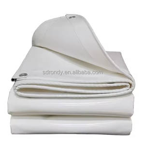 Lona de PVC Personalizada, Lona de Nailon de PVC Amarillo Verde - Product Image 5