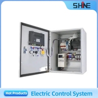 Boîtier de distribution de circuit de commande électrique triphasé avec protection contre les surcharges IP54/IP66 en acier métallique durable