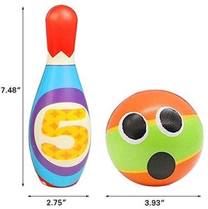 <span class=keywords><strong>Mousse</strong></span> souple bowling jouet ensemble pour les enfants - Product Image 3