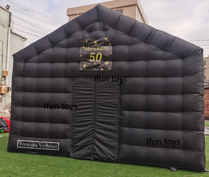 Tente gonflable noire de discothèque LED Portable Pop-Up de boîte de nuit tente de fête pour les ventes - Product Image 5