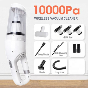 Aspirateur à main sans fil pour voiture Aspirateur à main pour la maison Accessoire automobile Aspirateur pour voiture humide et sec - Product Image 3