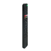 Télécommande vocale étanche à code fixe RMF-TX500E, piles AAA, matériau ABS, emballage de poche, Smart TV