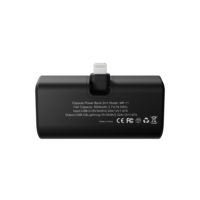 Chargeur portable 2-en-1 avec logo personnalisé, mini écran LED étanche, batterie au graphène 5000 mAh, sortie USB-C L PD20W