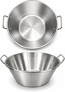 Wholesale 5 Size Optional Frying <b>BBQ</b> Extra Big Stainless for Outdoor Gas Stove - Product Image 3
