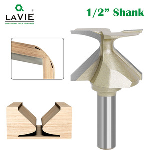 Fresa de corte redondeado Lavie R30 con punta de carburo y vástago recto para trabajar la madera - Product Image 4