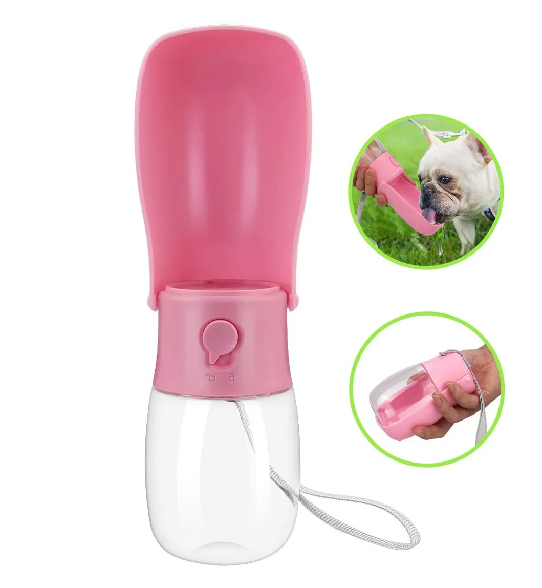 Outdoor travel pet drinker dog water bottle Good quality new products BPA free water bottle