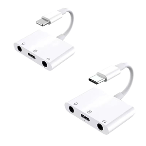Adaptor Pembaca Kartu USB OTG <span class=keywords><strong>3</strong></span>-in-1 untuk Laptop, Ponsel, Kamera, Kartu SD/TF, Port Pengisian Daya Tipe-C, Output DC/AC, Merek OTP, Baru - Product Image 1