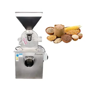 Small wheat millet red bean mung maize flour mill coconut rice husk crusher machine