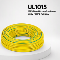 Cable de Conexión UL1015 14AWG 2mm² 600V 105 ° Cable de PVC con cobre estañado para cableado interno de paneles de control industrial